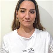 Profesora de inglés apta para todas las edades y niveles.